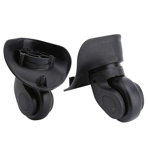 2 Pcs Luggage Wheels Replacement - Left & Right Suitcase Swivel Caster Wheels with Screws,360 Degree Rotation,Suitcases Replacement Wheels for Trolley, W041-2 S, 2in in Kuwait
