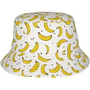 Punk Banana in Navy Bucket Hat for Women Men Fisherman Hat Packable Sun Cap Travel Outdoor Beach Caps in Saudi Arabia
