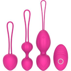 Pelvic Floor Trainer for Women, 3 Silicone Kegel Balls, Progressive Weights for Strengthening, Beginner to Advanced, Home Exercise & Daily Training in Saudi Arabia