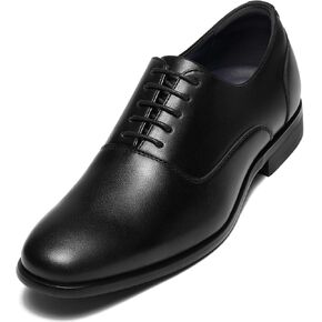 HEEZ Men's Oxford Dress Shoes, Plain Toe Formal Shoes for Men Non Slip, Comfortable Lace Up Oxfords for Business Wedding Office Prom Graduation in Saudi Arabia