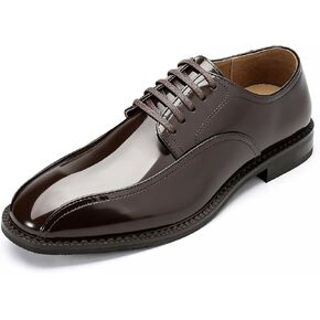 AUSTIN MILL Men’s Patent Leather Dress Shoes Tuxedo Oxford for Prom Business Casual in Saudi Arabia