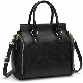 Tote Bag for Women, Medium Satchel Handbag with Adjustable Removable Crossbody Strap, Shoulder Purse for Work, Travel in Saudi Arabia