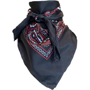Wyoming Traders 100% Silk Cowboy Bandana Wild Rag Scarf 20" 34" 42" Multiple Colors in Saudi Arabia