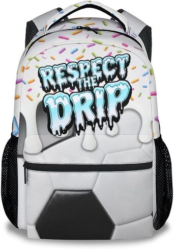 Boys Baseball Backpack for Teens School Bookbag - Kids Schoolbag with Drip Print for Sport Lovers Team School Supplies (17 Inch) in Saudi Arabia