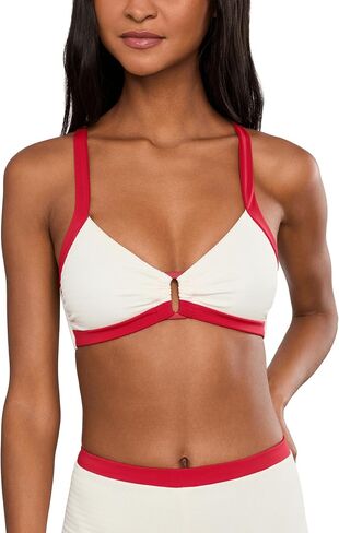 Seafolly Bandwave Multi Fit Trim Front Bralette in Kuwait