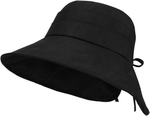Women's Foldable Bucket Hat Casual Sun Hat Packable Travel Beach Cap Outdoor Hiking Summer Spring in Kuwait