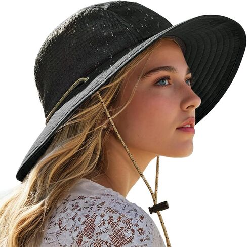 Sukeen Bucket Hat for Women,Sun Hat UPF 50+ Comfortable and Adjustable for Outdoor Sports and Daily in Kuwait