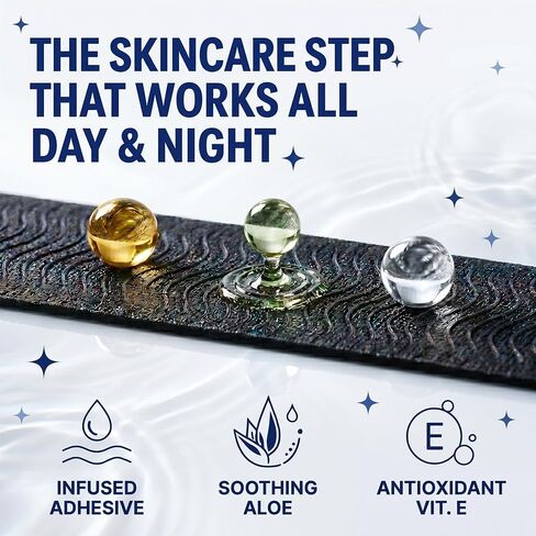 Comfort Tape Skincare-Infused Adhesive Strips with Collagen, Aloe & Vitamin E - Hypoallergenic, Latex-Free, Tested for Sensitive Skin, 30 Strips in Saudi Arabia