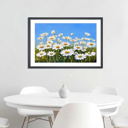 إطارات صور بانورامية مقاس 21 × 31 من الخشب الصلب، مع حصيرة بيضاء، تناسب الصور مقاس 18 × 28 بوصة مع حصيرة أو 21 × 31 بدون حصيرة، إطار ملصق 21 × 31 إطارات صور جدارية عائلية مقاس 18 × 28 إطار صورة أسود (L23B2131W1828) in Kuwait