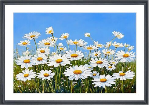 إطارات صور بانورامية مقاس 21 × 31 من الخشب الصلب، مع حصيرة بيضاء، تناسب الصور مقاس 18 × 28 بوصة مع حصيرة أو 21 × 31 بدون حصيرة، إطار ملصق 21 × 31 إطارات صور جدارية عائلية مقاس 18 × 28 إطار صورة أسود (L23B2131W1828) in Kuwait