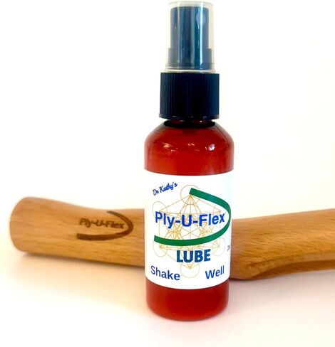 عصا تدليك Ply-U-Flex مقاس 20.5 بوصة مع لوب Ply-U-Flex بوزن 2 أونصة، عصا تدليك خشبية Gua Sha، كشط العضلات، تساعد على تخفيف تشنجات العضلات، والرسائل غير المرغوب فيها، والعقد، وعرق النسا، والتهاب المفاصل، وآلام الرقبة والكتف in Kuwait