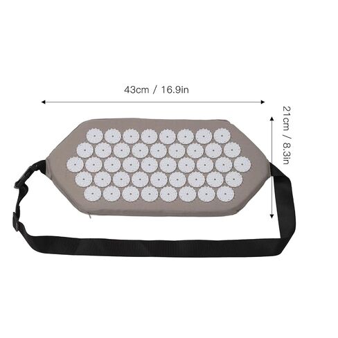 KIMISS Acupressure Massage Belt for Pain Relief – Stress Reduction & Waist Acupuncture Mat for Home Use – Relaxing Body Massage Mat in Kuwait