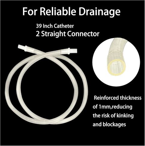 External Catheters Condom for Men, 7pc External Urinary Catheter for Incontinence Male,Home Use, Self-Sealing, 1000ml Leg Bag & 2000ml Urine Bag, Leak-Proof Urine Drainage System 25MM in Kuwait