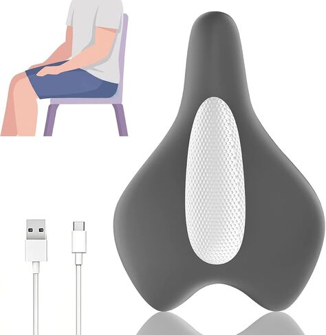 Kegel Exercise Device for Men, Sit-On-Top Kegel Exerciser,Used for Bladder Support Tightening and strengthening Muscle Control Training, Strengthening Endurance of gluteal Muscles（Grey） in Saudi Arabia