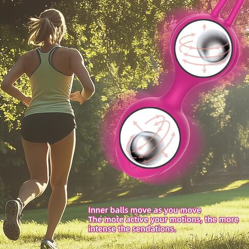 Pelvic Floor Trainer for Women, 3 Silicone Kegel Balls, Progressive Weights for Strengthening, Beginner to Advanced, Home Exercise & Daily Training in Saudi Arabia