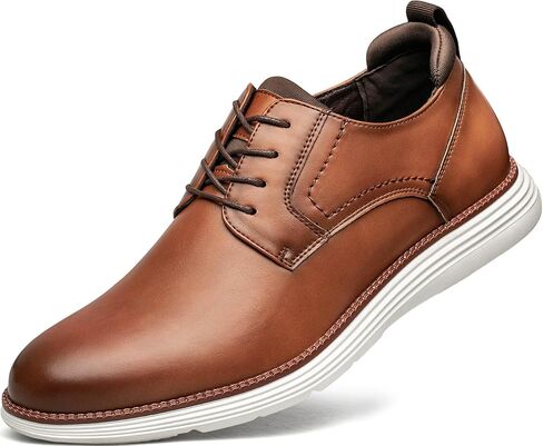 Mens Casual Dress Shoes Comfort, All-Match Fashion Dress Sneakers Men Oxfords Leather Office Business Trips Leisure All Day Comfortable Long Walking Standing in Saudi Arabia
