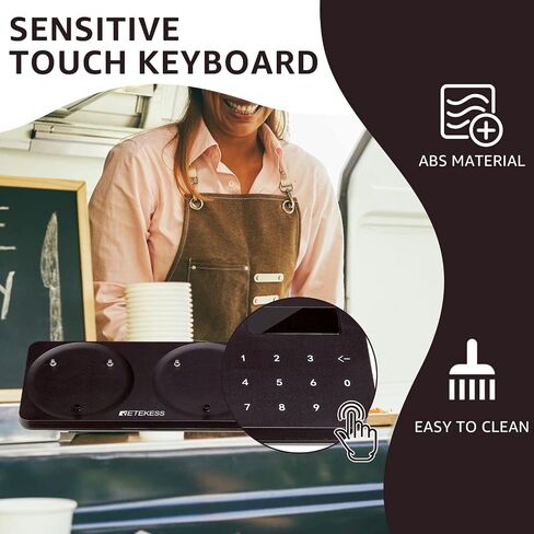 Retekess TD163 Pagers for Restaurants, Pagers and Beepers 500M Long Distance, 31 Prompt Modes, 30 Coaster Pagers for Holidy Park, Cafe, Hotel in Kuwait
