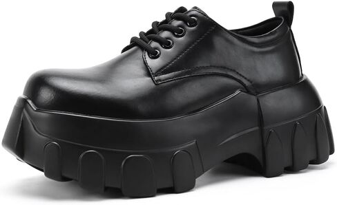 Men's Casual Dress Shoes Retro Business Lace Up Oxford Shoes Classic for Men in Saudi Arabia