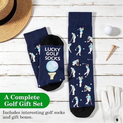 Funny Golf Socks for Men, One Size Fits Most | Hilarious Golf Gift, Great for Father's Day, Stocking Stuffers in Saudi Arabia