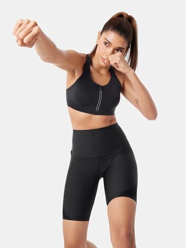 Fanka Body Sculpt 9" Biker Shorts with Side Pocket-Reversible Wear,Tummy Control Yoga Workout Shorts in Saudi Arabia