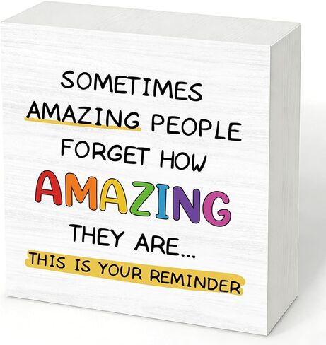 Mouse Theme Inspirational Wood Box Sign, May All Your Dreams Come True, Desk Decor for Home Office, Farmhouse Tabletop Plaque, Kawaii Gift for Friend Coworker in Saudi Arabia