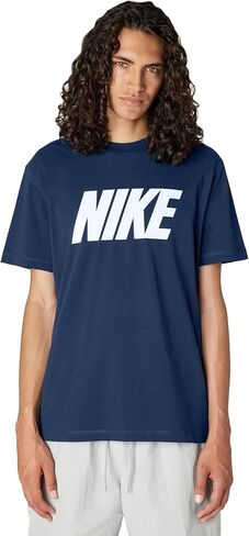 Nike Men's Sportswear Club Short-Sleeve Varsity Top in Kuwait