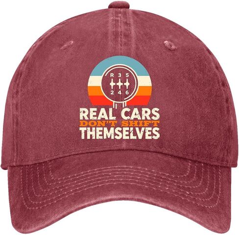 Reals Car Don't Shifts Themselves Hat for Men Classic Washed Distressed in Kuwait