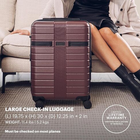 bugatti - Hamburg Collection - 28 po Upright - 100% Polycarbonate - Charcoal in Kuwait