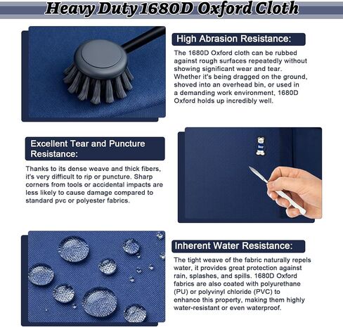 Heavy Duty Suitcase Covers for Luggage, 1080D Oxford Luggage Cover Protector for Wheeled Suitcase, High Abrasion Resistance Waterproof Dustproof Anti-scratch Tear and Puncture Resistance(30") in Saudi Arabia