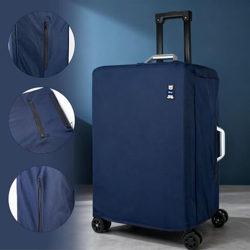 Heavy Duty Suitcase Covers for Luggage, 1080D Oxford Luggage Cover Protector for Wheeled Suitcase, High Abrasion Resistance Waterproof Dustproof Anti-scratch Tear and Puncture Resistance(30") in Saudi Arabia