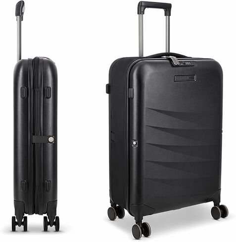 ROLLINK Foldable Mono Carry-On Suitcase 21" – Foldable Hardshell Luggage, Double Spinner Wheels, TSA Lock, Lightweight & Durable Travel Case – Scratch, Water & Impact Resistant (Hedge Green) in Saudi Arabia