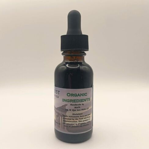 Ayurvedic Cognitive Boost | 100% Organic & Handmade Herbal Drops | Brain Blood Flow Formula | Brahmi, Gingko, Reishi, and More | Advanced Extract & Concentrate in Saudi Arabia