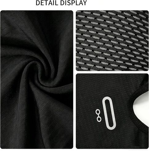 3Packs Balaclava Ski Mask Breathable, Mesh Lightweight UV Protection Hood for Men Women Cycling Motorcycle in Saudi Arabia