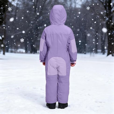 Kids One Piece Snow Suit Boys Girls Waterproof Windproof Snowsuit Toddler Ski Suits Winter Outdoor Overalls Snowboarding in Kuwait