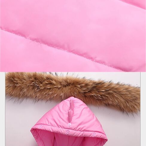 Snow Suit for Kids Thermal Thicken Waterproof Skibib Pants and Jackets Windproof Winter Snowsuit for Boys Girls 1-6Y in Kuwait