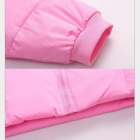 Snow Suit for Kids Thermal Thicken Waterproof Skibib Pants and Jackets Windproof Winter Snowsuit for Boys Girls 1-6Y in Kuwait