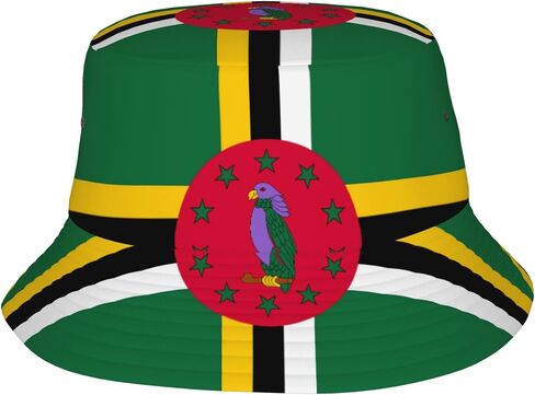 Fashion Flag Bucket Hat Packable Sun Hats Fishing Cap for Women Men Beach Summer Outdoor Hiking in Kuwait