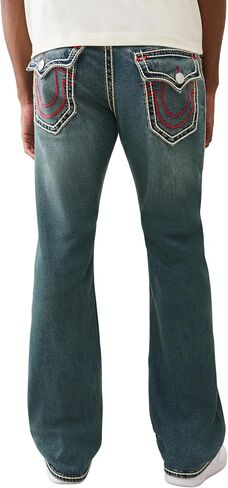 بنطلون جينز True Religion Billy Rope Stitch Flap للرجال - 34 بوصة - جينز كلاسيكي من الدينيم للرجال in Kuwait