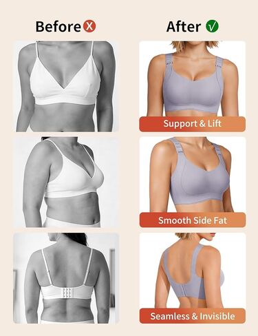 Jelly Wireless Bras for Women No Underwire Seamless Full Coverage Comfortable Push Up Everyday Soft Tshirt Bra in Saudi Arabia