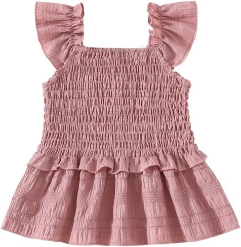 Magic Park 3-15Y Girls Peplum Tank Top Kids Square Neck Blouse Summer Casual Shirt for Girls in Saudi Arabia