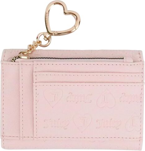 محفظة Juicy Couture النسائية ذات الوجهين ثلاثية الطي، ملحق أنيق وعملي للبطاقات in Kuwait