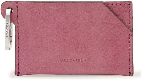 AllSaints Women's Hex Cardholder Raspberry Pink One Size in Kuwait