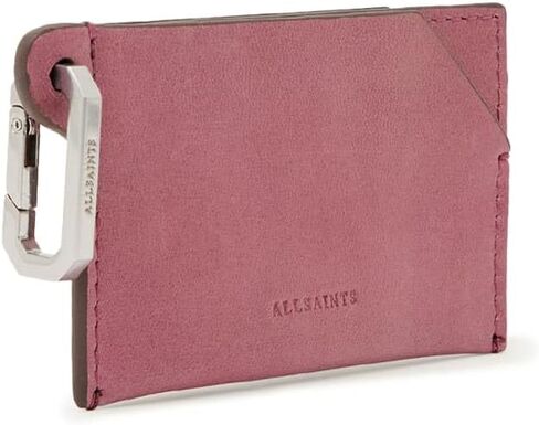AllSaints Women's Hex Cardholder Raspberry Pink One Size in Kuwait