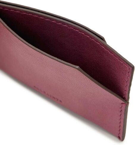 AllSaints Women's Hex Cardholder Raspberry Pink One Size in Kuwait