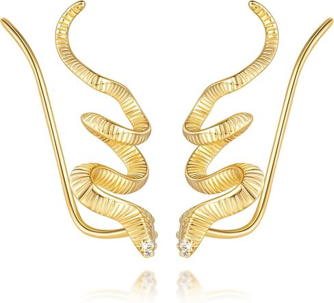 Dangle Earrings for Women14K Gold Earrings for Women Clip on Earrings Women Long Gold Dangle Earrings for Women in Saudi Arabia