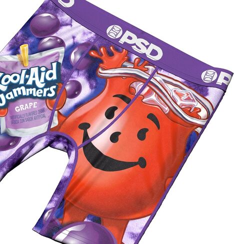 PSD Underwear Boys Youth Kool Aid Grape Boxer Brief, Multi, S in Kuwait