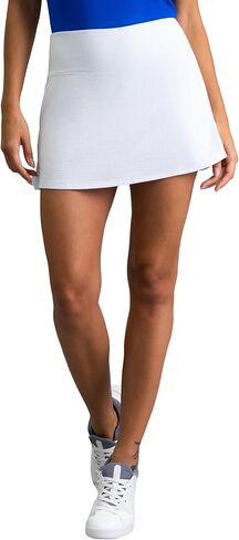 IBKUL Solid Ease Skort in Kuwait