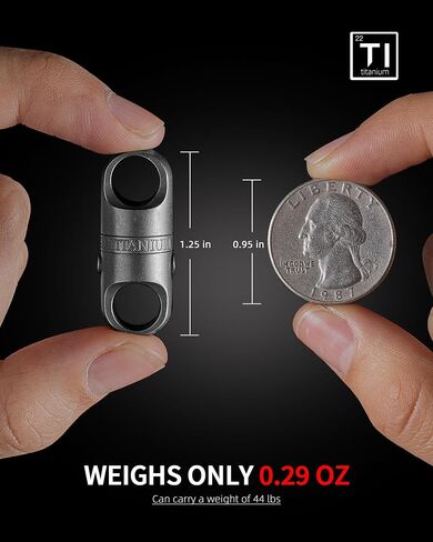 FEGVE Quick Release Magnetic Keychain, Detachable Magnet Key Chain Holder with Secure Lock & D Ring for Car Key Fob in Kuwait