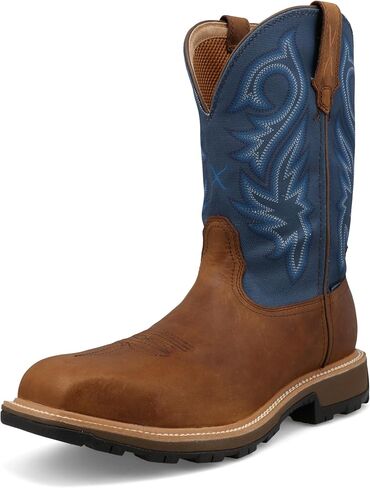 Twisted X Mens 11" Pull On Nano Composite Toe UltraLite X Waterproof Western Work Boot in Kuwait