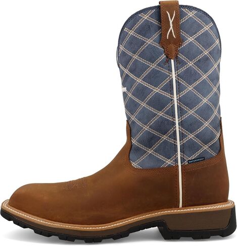 Twisted X Mens 11" Pull On Nano Composite Toe UltraLite X Waterproof Western Work Boot in Kuwait